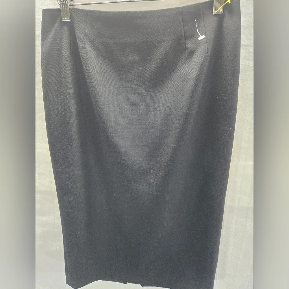 Dolce & Gabbana Black Pencil Wool-Blend Skirt Size EU 40 US 10
